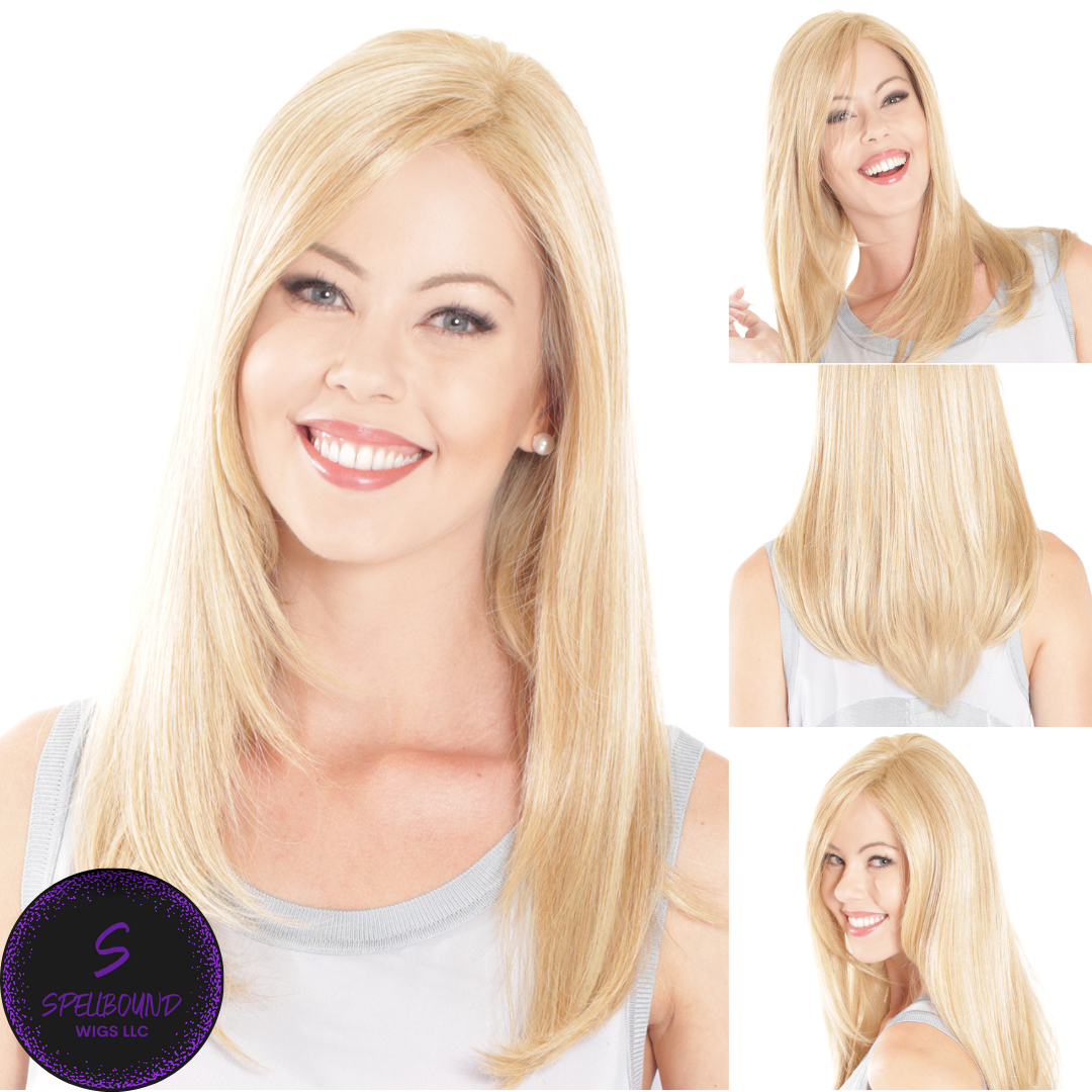 Lace Front Mono Topper Straight 18" - Café Collection by BelleTress