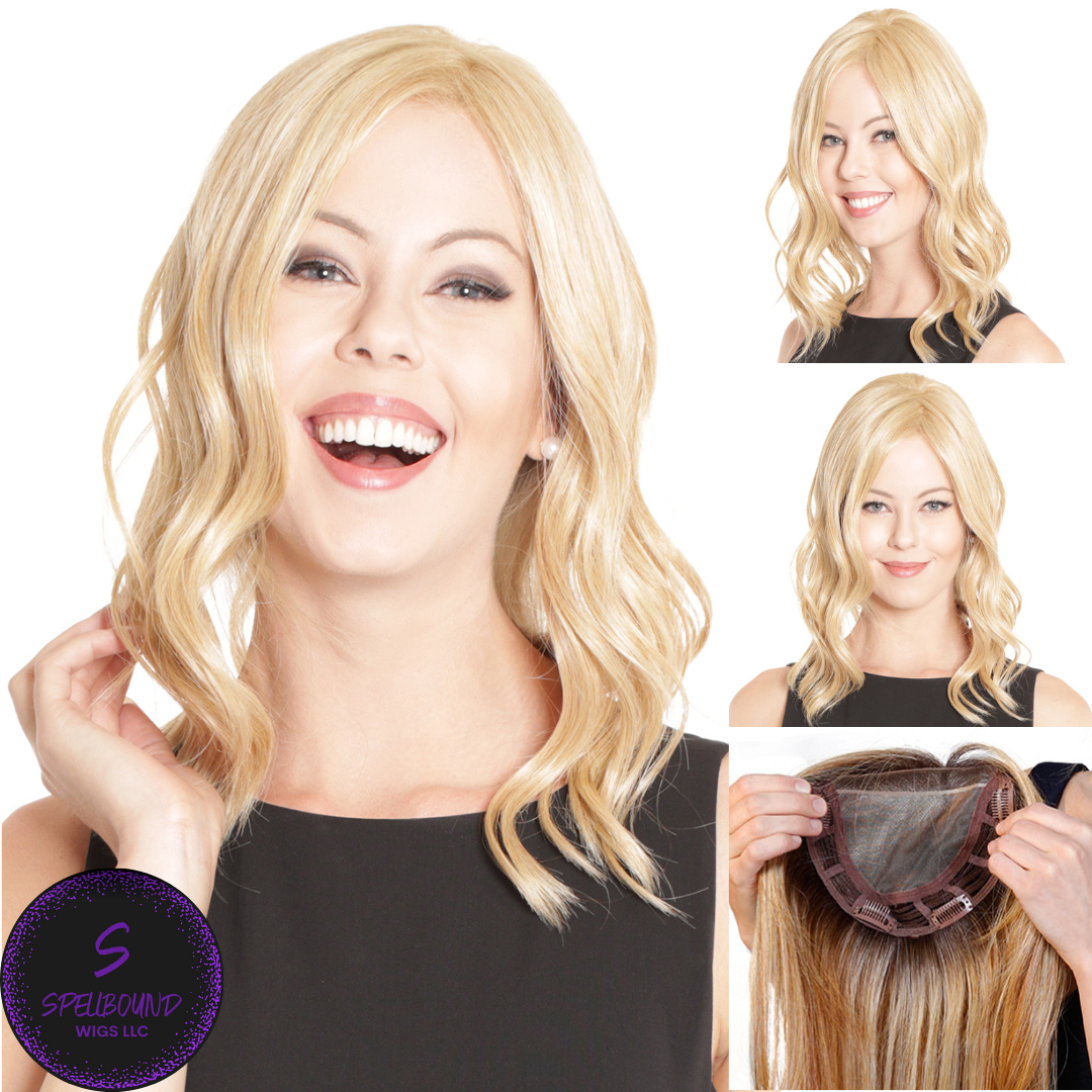 Lace Front Mono Topper Wave 14" - Café Collection by BelleTress