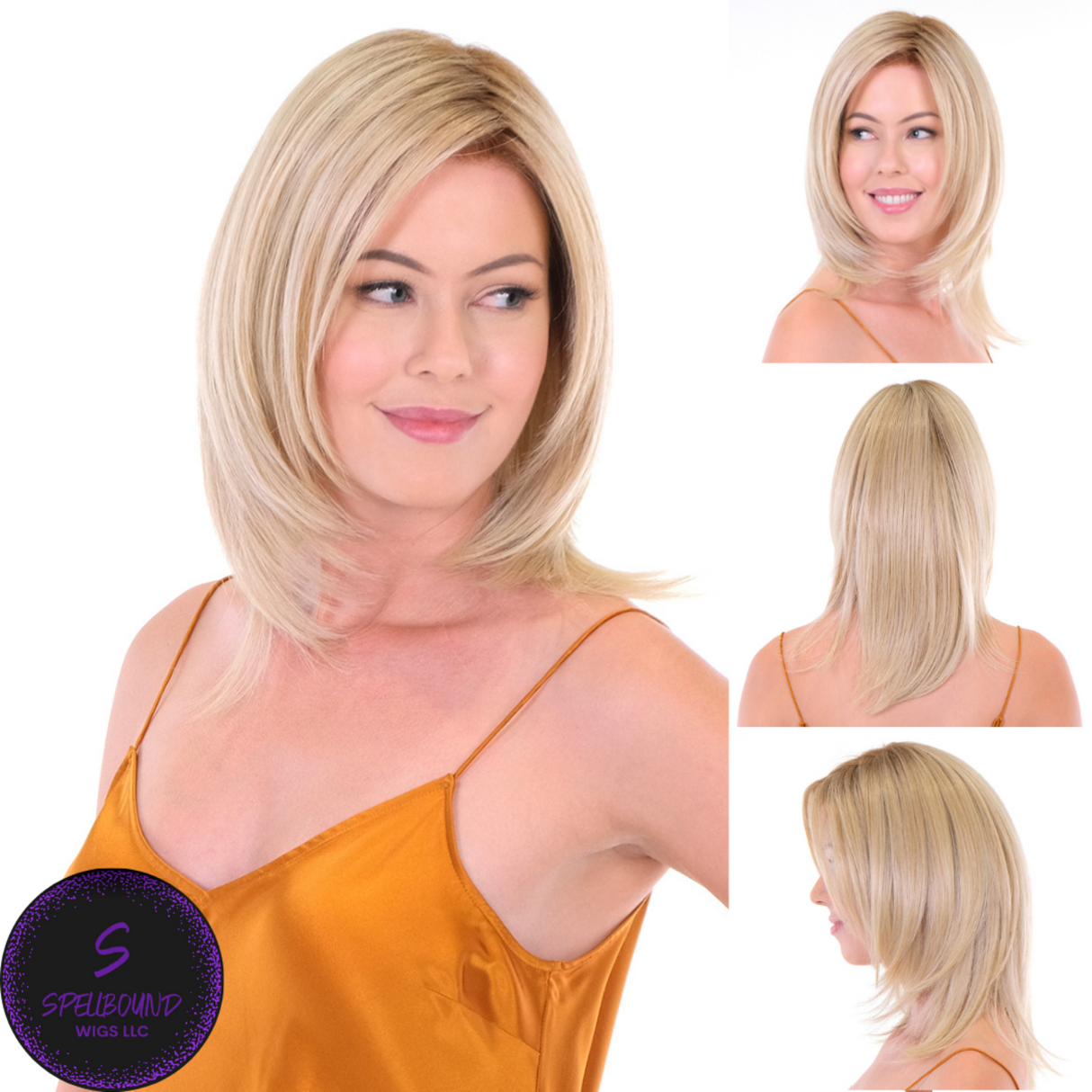 100% Hand-made Premium Topper Straight 14" - by BelleTress