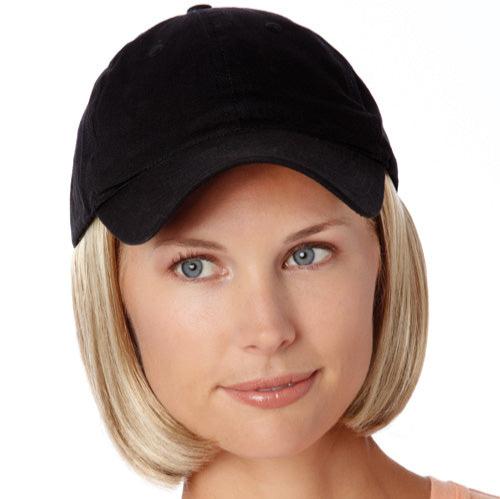 Shorty Hat Black - Hair Accents, Toppers, and Hairpieces Collection by Henry Margu