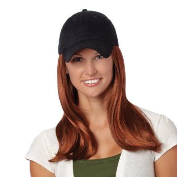 Long Hat Black - Hair Accents, Toppers, and Hairpieces Collection by Henry Margu