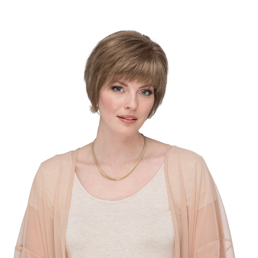 Vivid French 6" Remi Human Hair Topper - Radiant Pieces Collection by Estetica Designs