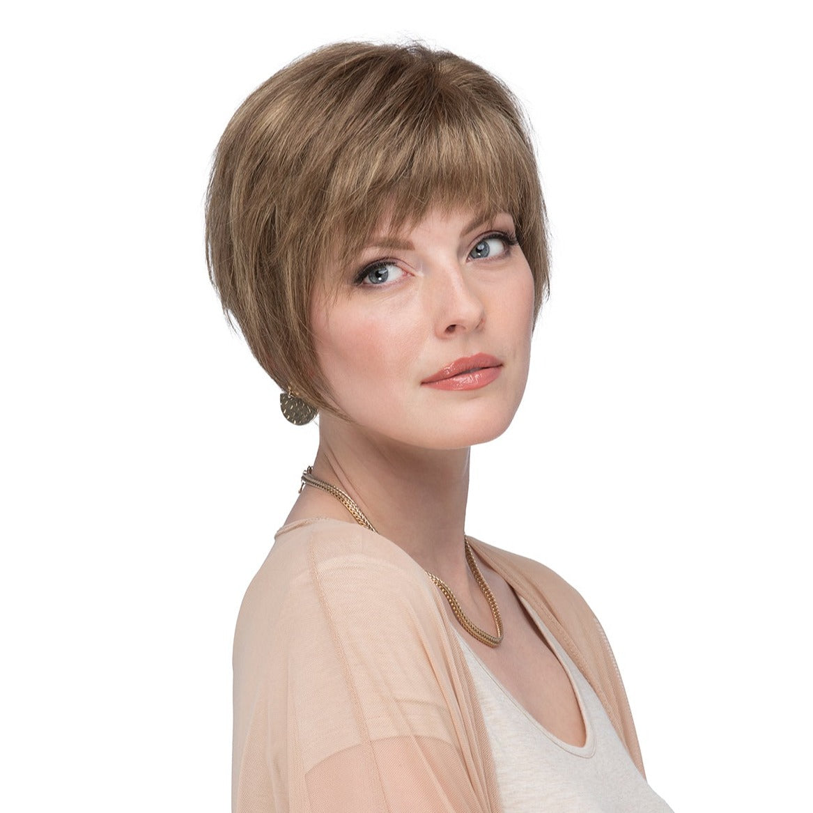 Vivid French 6" Remi Human Hair Topper - Radiant Pieces Collection by Estetica Designs