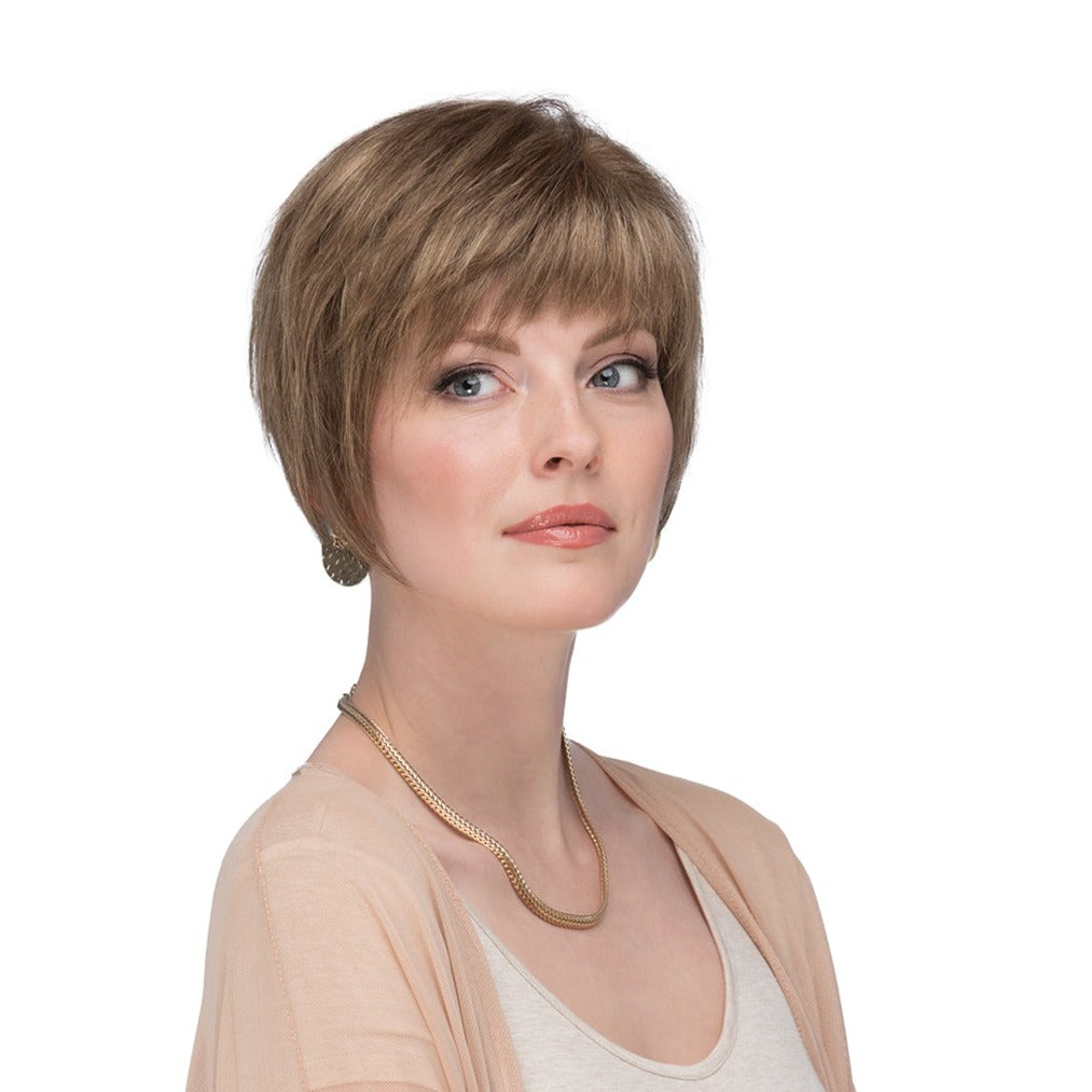 Vivid French 6" Remi Human Hair Topper - Radiant Pieces Collection by Estetica Designs