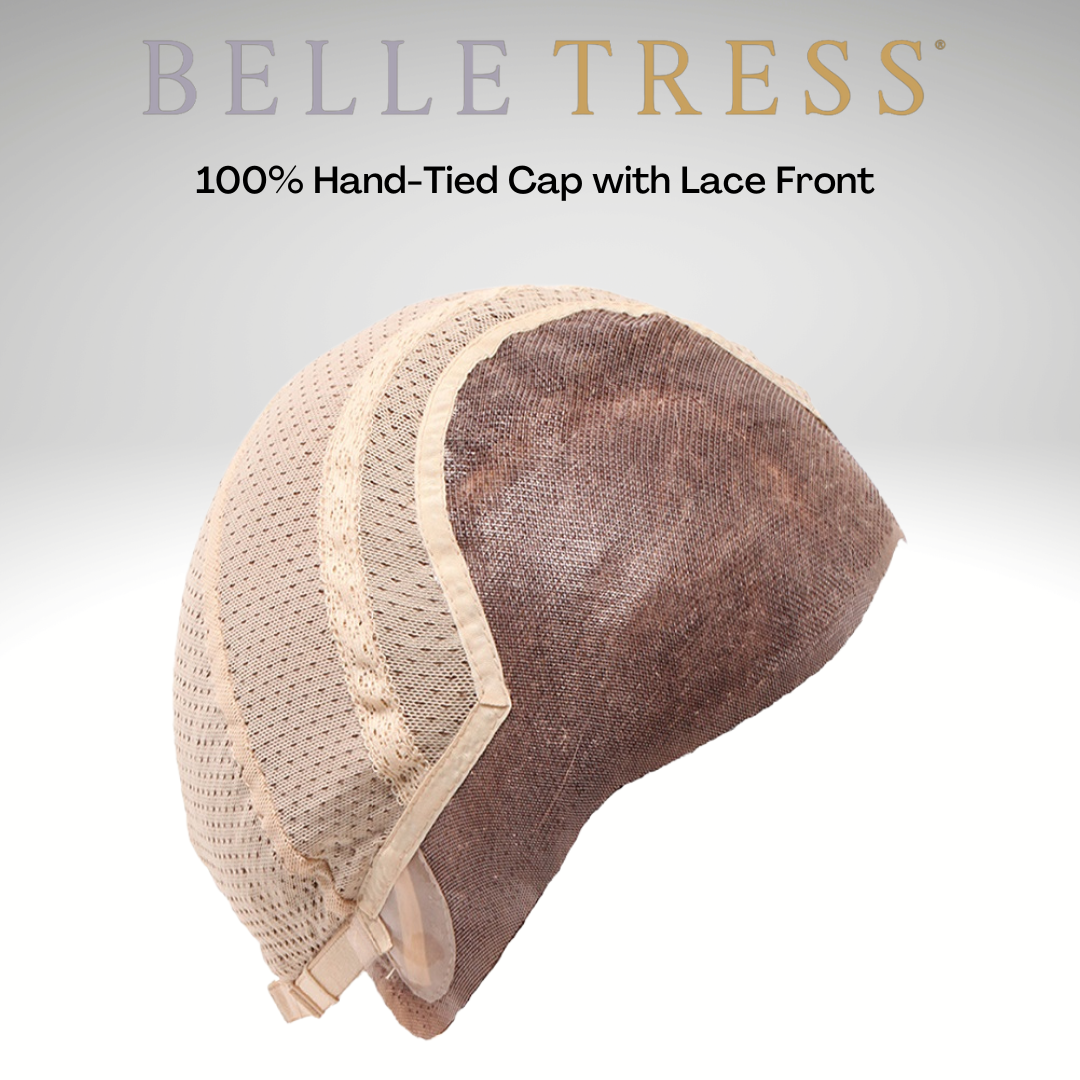Double Shot Bob 100% Hand Tied in Rootbeer Float Blonde - Café Collection by BelleTress ***CLEARANCE***