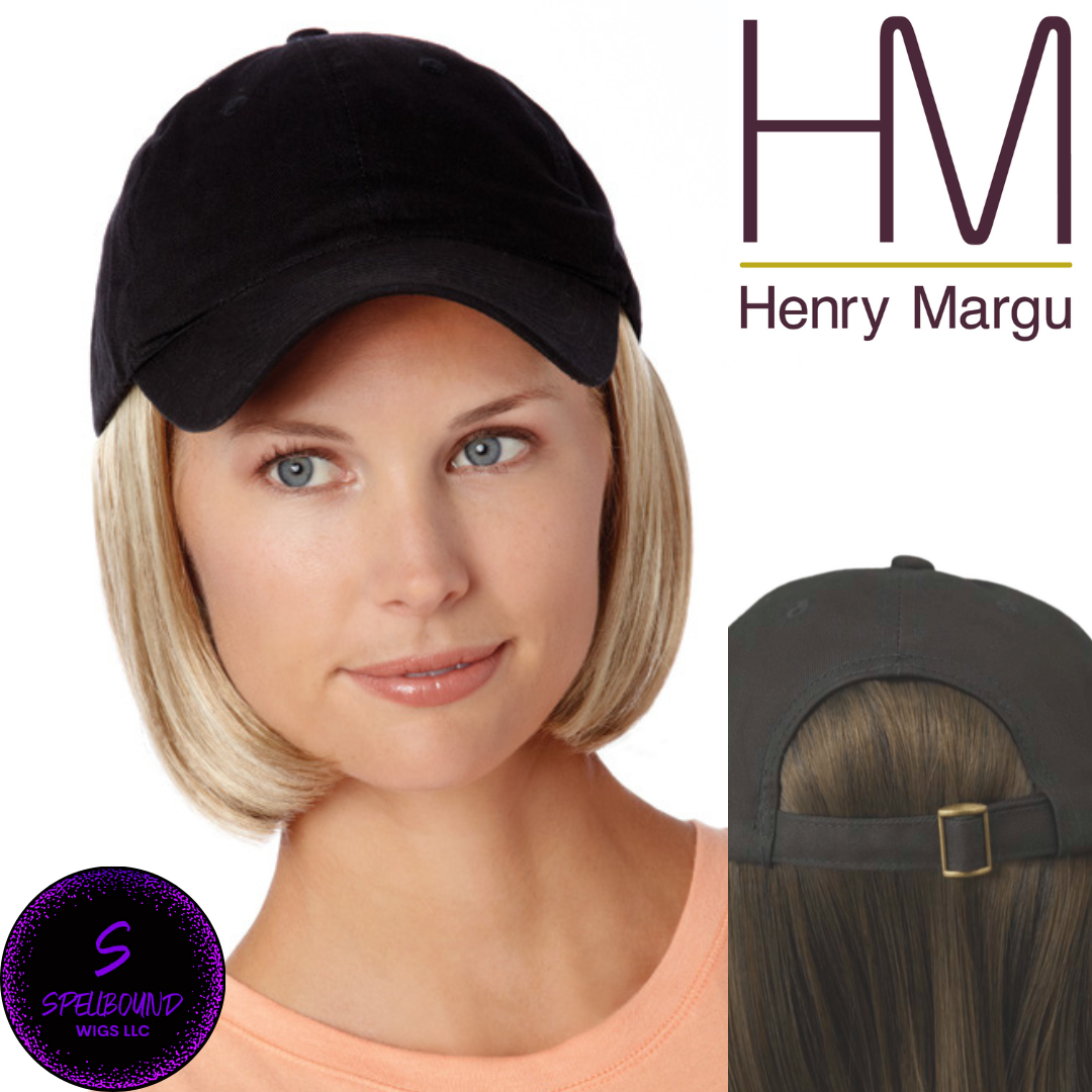 Shorty Hat Black - Hair Accents, Toppers, and Hairpieces Collection by Henry Margu