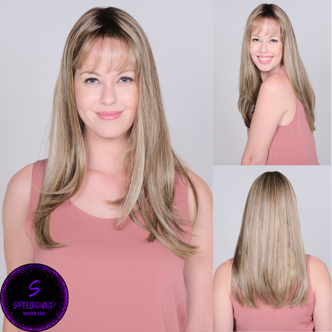 Lace Front Mono Top Bangs 19" - by BelleTress