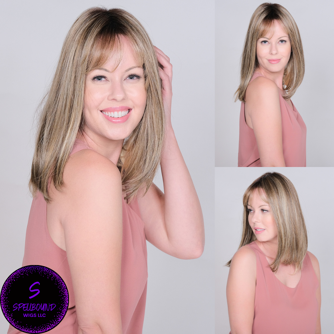 Lace Front Mono Top Bangs 16" - by BelleTress