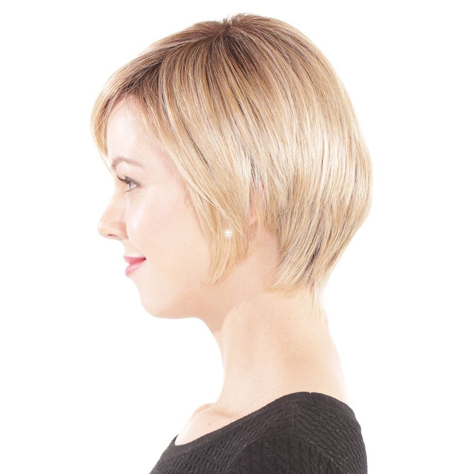 Lace Front Mono Topper 6" - Café Collection by BelleTress