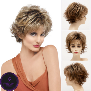 Victoria in Light Brown - Synthetic Wig Collection by Envy ***CLEARANCE***