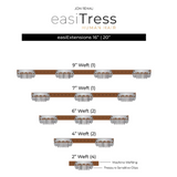 easiExtensions 16" Human Hair Extensions - easiTress Human Hair Collection by Jon Renau