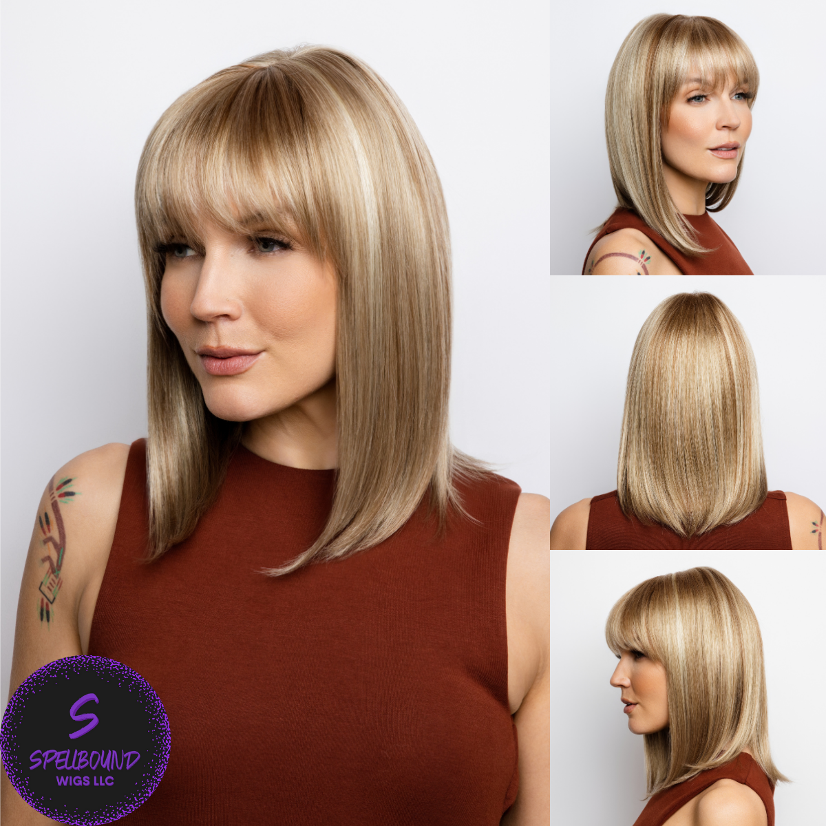 Tatum Monofilament Collection by Amore Spellbound Wigs LLC