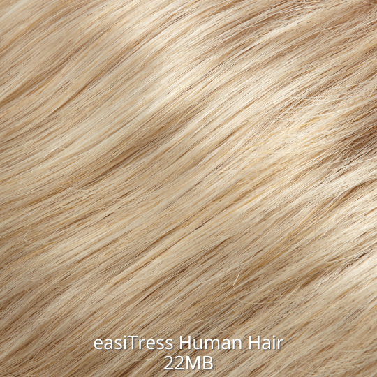 easiHalo 18" Human Hair Halo Hairpiece - easiTress Human Hair Collection by Jon Renau