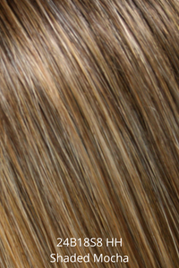 easiPart T 12" Human Hair Topper - Human Hair Topper Collection by Jon Renau