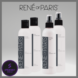 4 Piece Hair Care System for Synthetic Hair by René of Paris