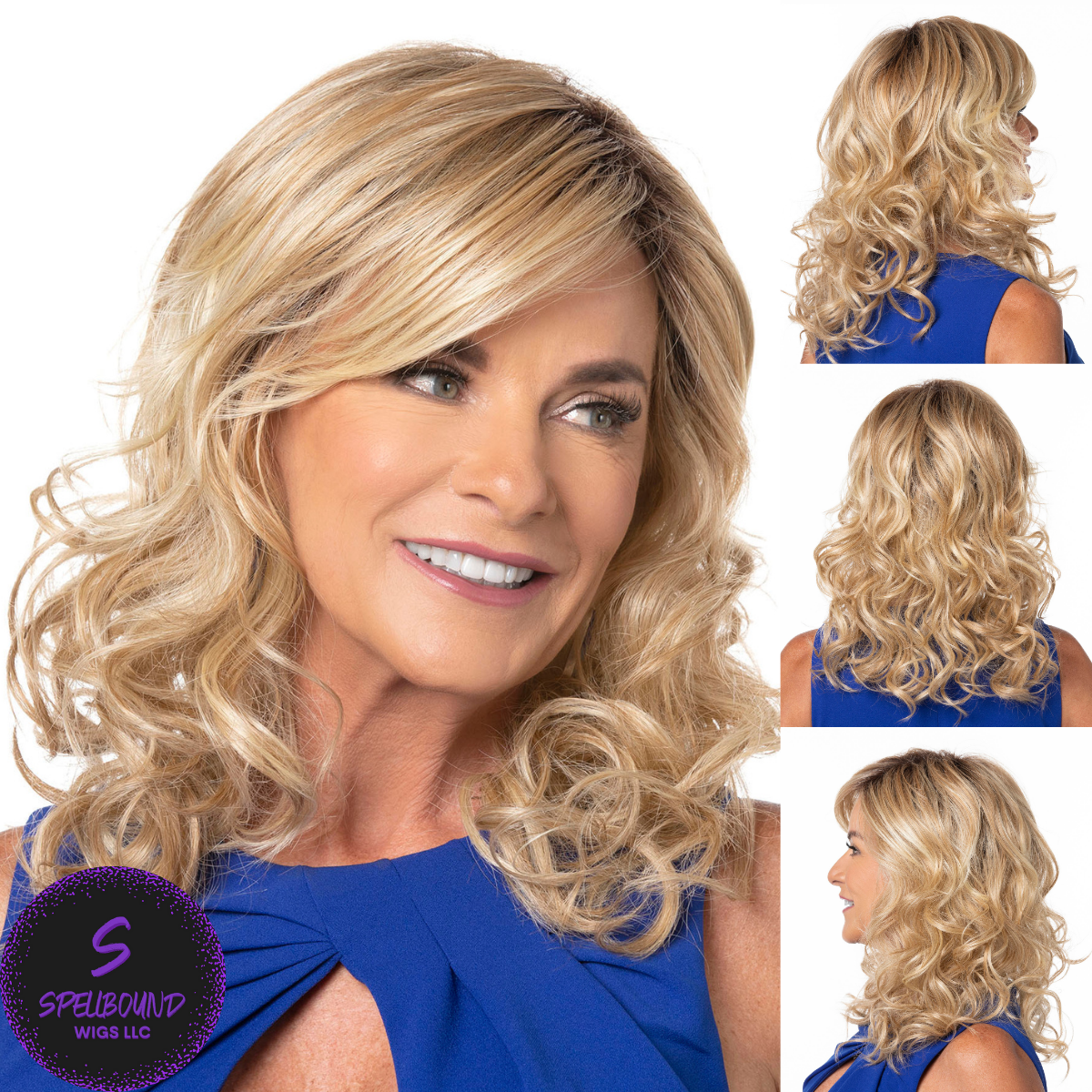 Beachy Wave Wig - Shadow Shade Wigs Collection by Toni Brattin