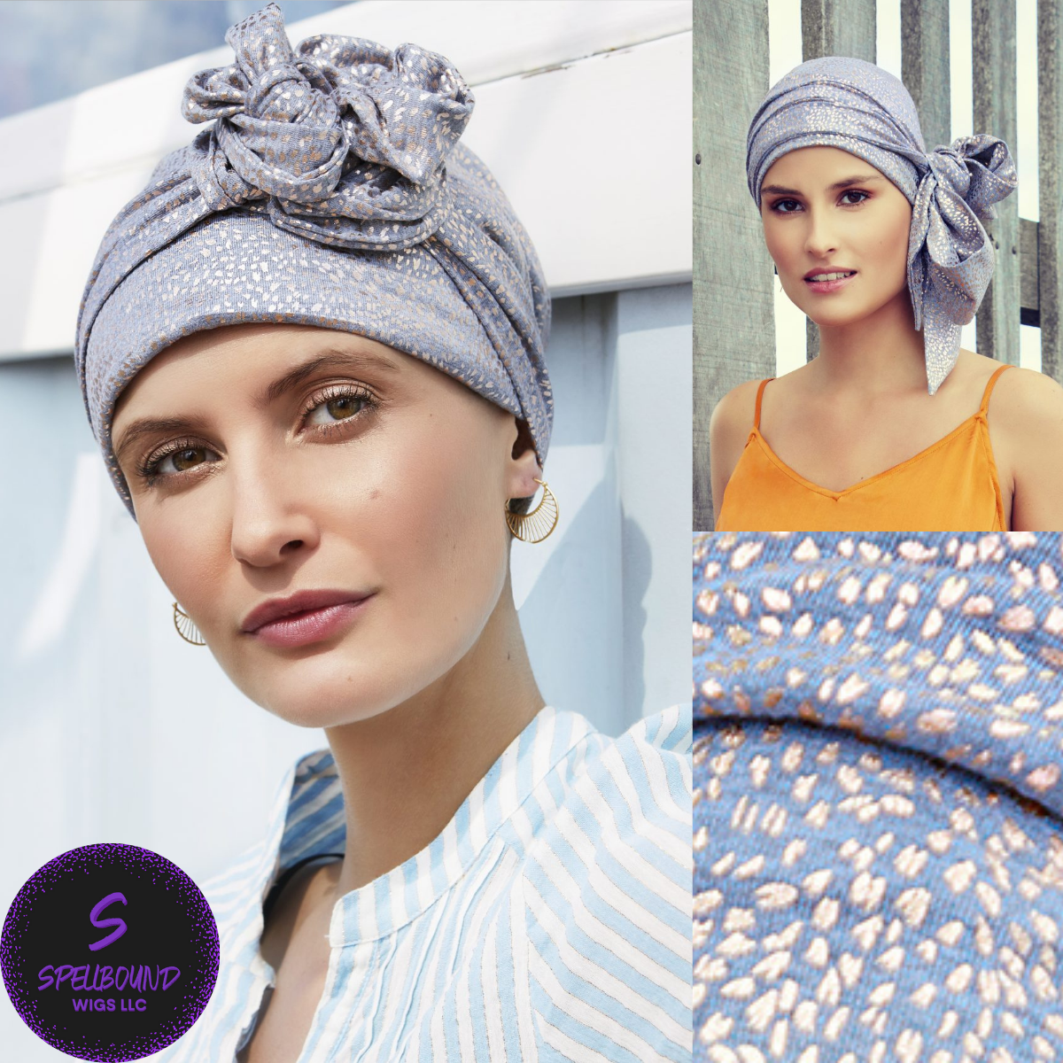 Karla V Turban - Christine Headwear Collection