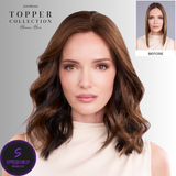 Top Form Lace 14" Human Hair Topper - Human Hair Topper Collection by Jon Renau