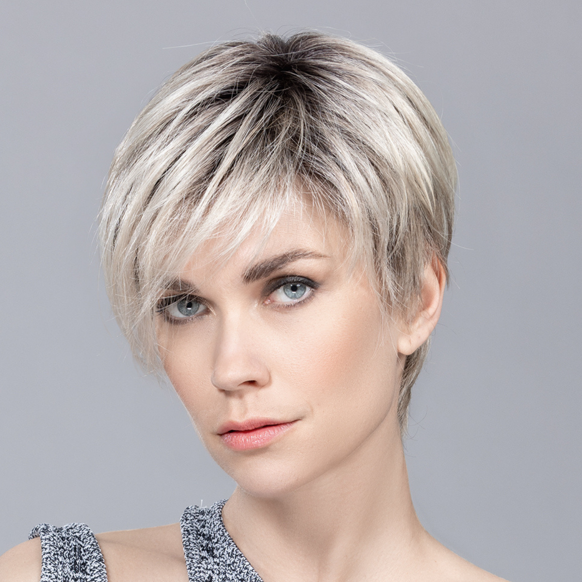 Jump in Silver Blonde Rooted - Hair Power Collection by Ellen Wille ***CLEARANCE***