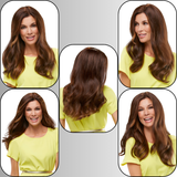 Top Form 18" Human Hair Topper - Human Hair Topper Collection by Jon Renau