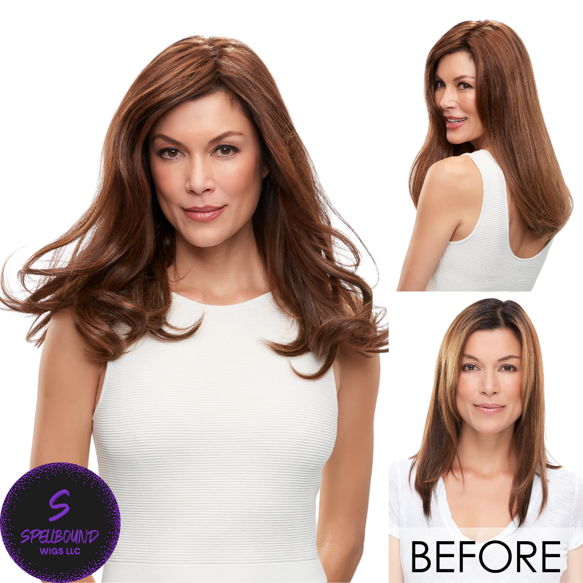 Top Form French 18" Human Hair Topper - Human Hair Topper Collection by Jon Renau