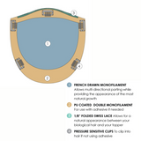 Top Form French 18" Human Hair Topper - Human Hair Topper Collection by Jon Renau