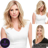 Top Style 12" Human Hair Topper - Human Hair Topper Collection by Jon Renau