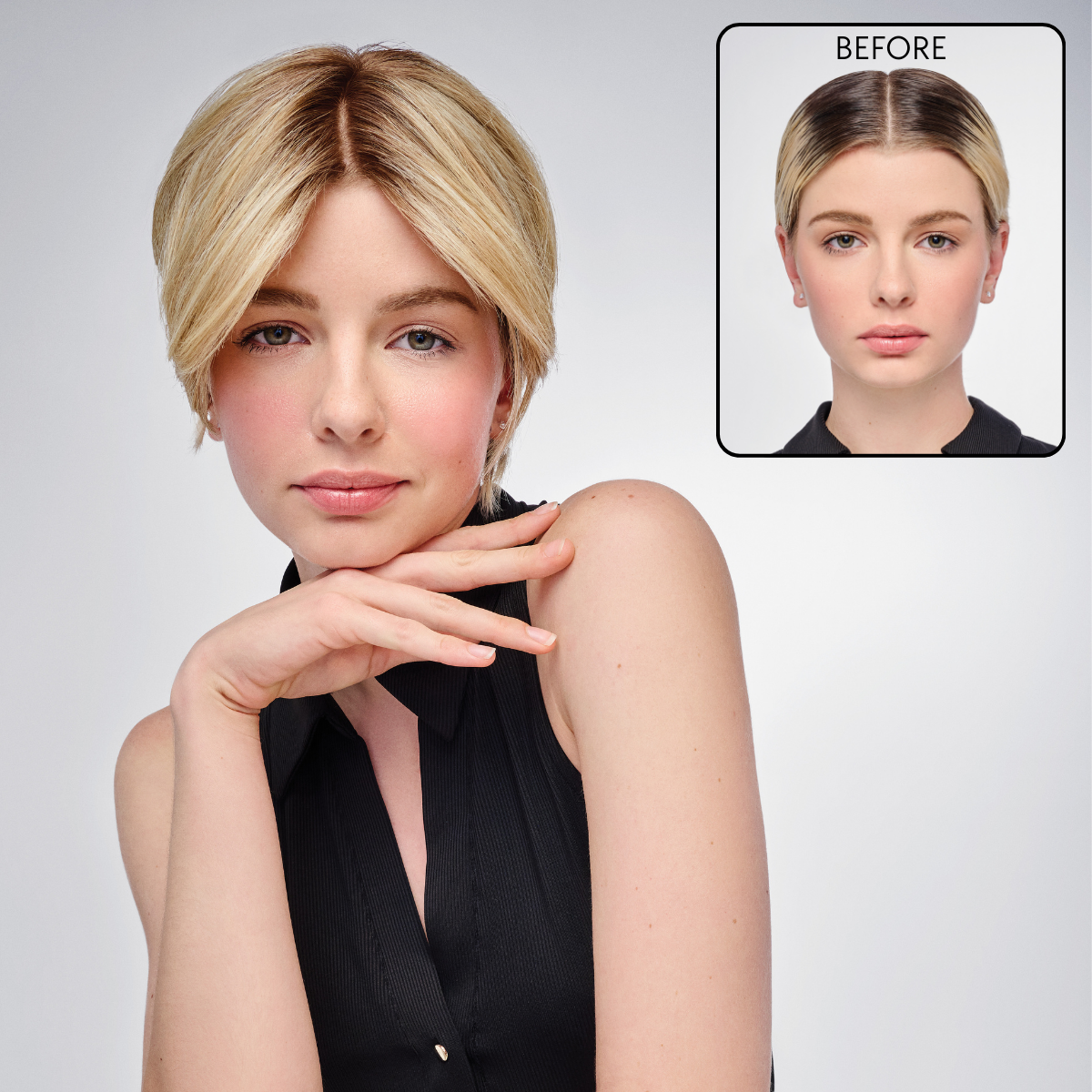 Au Naturel HD 6" Topper - Extensions and Hairpieces by Hairdo