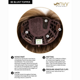 Be Blunt Topper - Synthetic Topper Collection by Envy