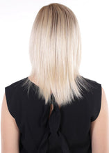 Load image into Gallery viewer, Human Hair Lace Front Mono Topper 14 Inch Honey Chai Root by Belle Tress ***CLEARANCE***

