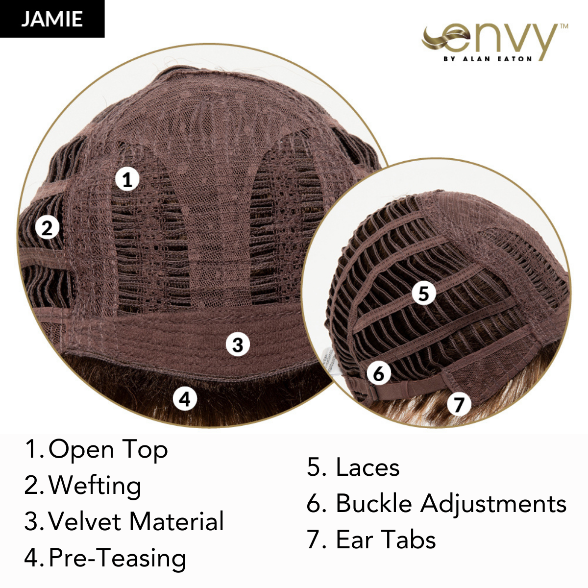 Jamie - Synthetic Wig Collection by Envy