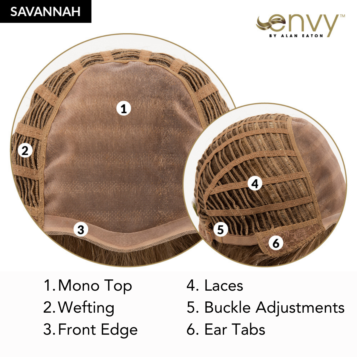 Savannah - Synthetic Wig Collection by Envy