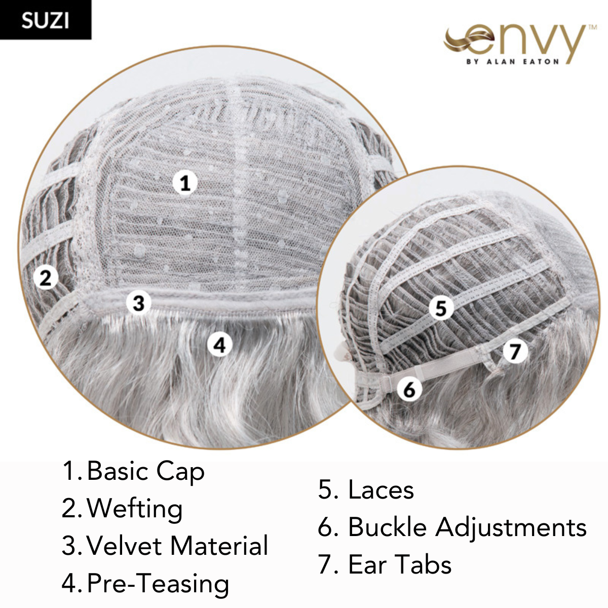 Suzi - Synthetic Wig Collection by Envy