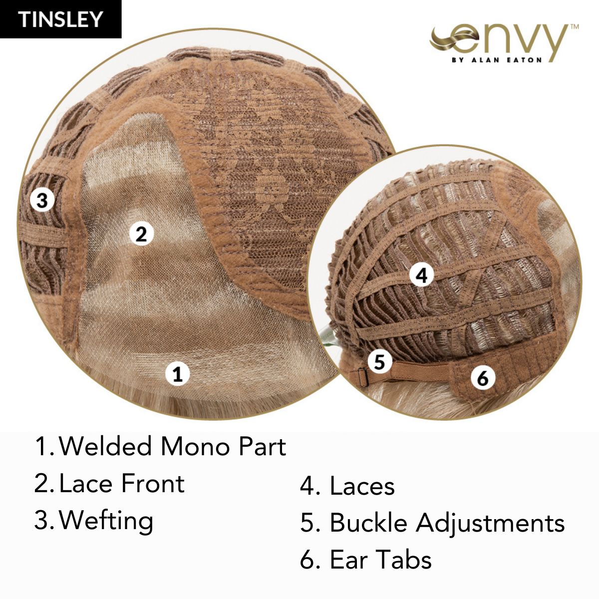 Tinsley - Synthetic Wig Collection by Envy