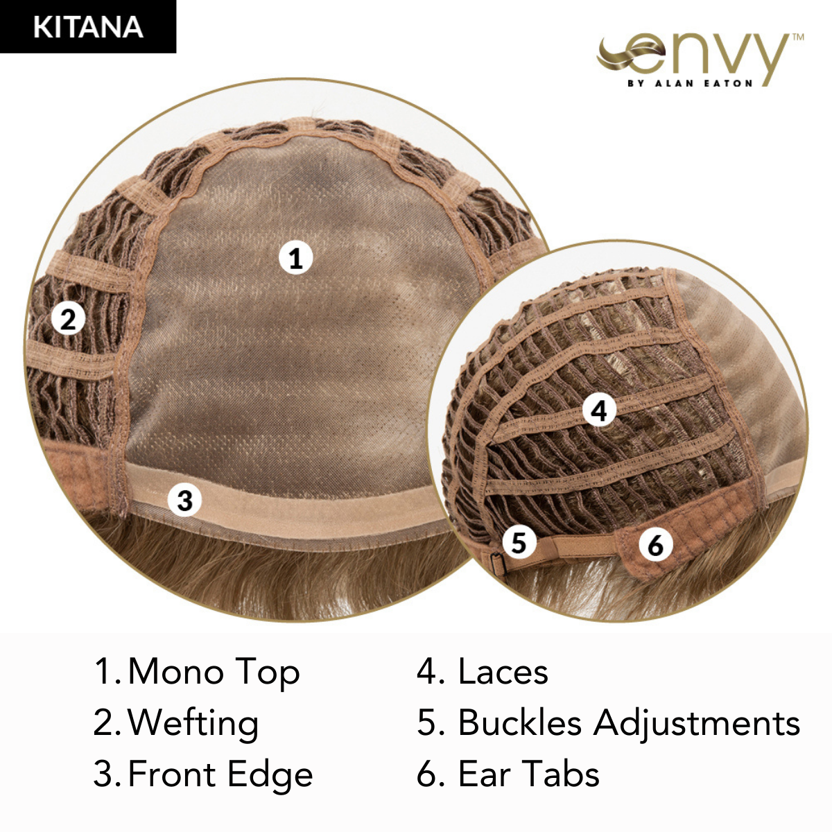 Kitana - Synthetic Wig Collection by Envy