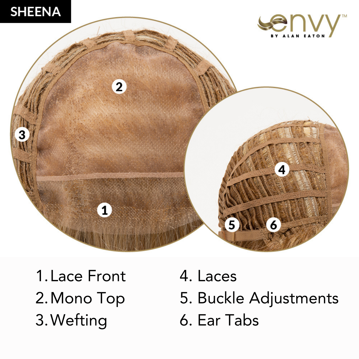 Sheena - Synthetic Wig Collection by Envy