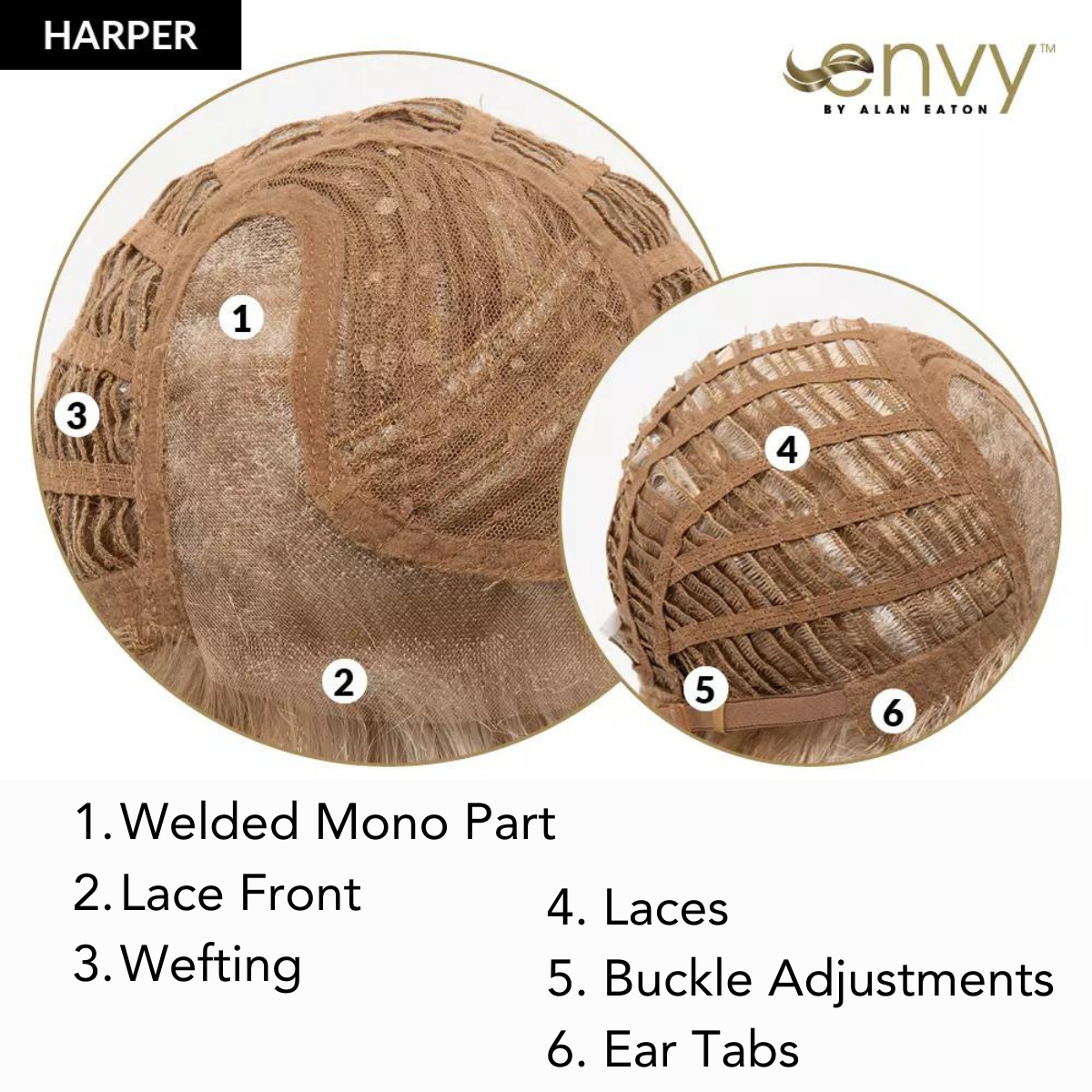 Harper - Synthetic Wig Collection by Envy