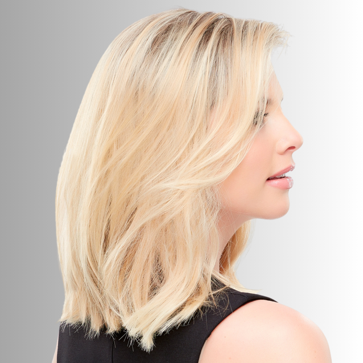 easiCrown 12" Human Hair Topper - Human Hair Topper Collection by Jon Renau