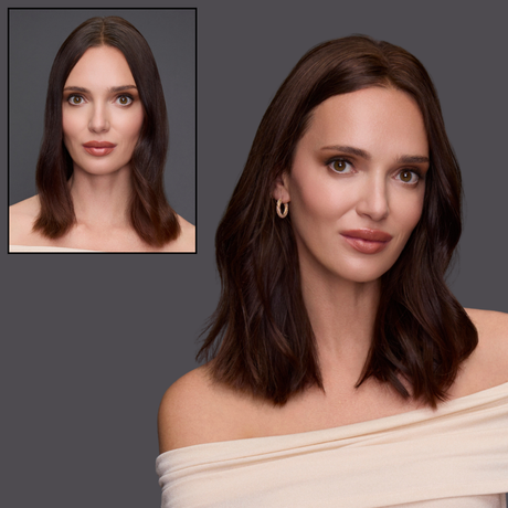 easiPart Medium 14" Human Hair Topper - Human Hair Topper Collection by Jon Renau