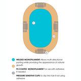 easiPart Medium 14" Human Hair Topper - Human Hair Topper Collection by Jon Renau