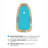 easiPart 12" Human Hair Topper - Human Hair Topper Collection by Jon Renau