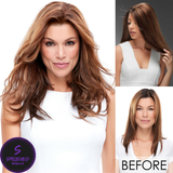 easiPart 18" Human Hair Topper - Human Hair Topper Collection by Jon Renau