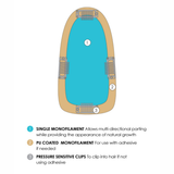 easiPart XL 18" Human Hair Topper - Human Hair Topper Collection by Jon Renau