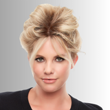 easiPart XL 12" Human Hair Topper - Human Hair Topper Collection by Jon Renau