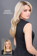 Load image into Gallery viewer, EasiPart Medium 18&quot; Human Hair Topper - Human Hair Topper Collection by Jon Renau
