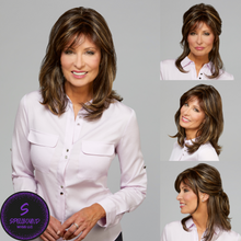 Load image into Gallery viewer, Glamour in Butternut - Synthetic Wig Collection by Mane Attraction ***CLEARANCE***
