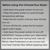 Infrared Duo Styler - Jon Renau