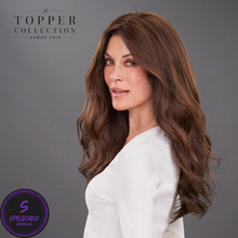 Load image into Gallery viewer, EasiPart T 18&quot; Human Hair Topper - Human Hair Topper Collection by Jon Renau
