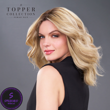 Load image into Gallery viewer, EasiPart Medium 12&quot; Human Hair Topper - Human Hair Topper Collection by Jon Renau
