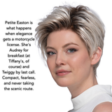 Petite Easton • High Society Monofilament Top Collection by Estetica Designs